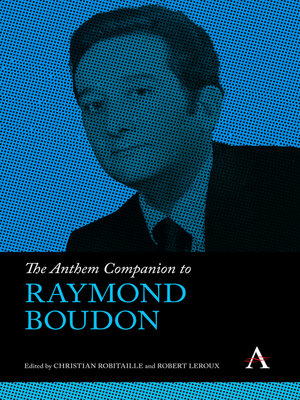 cover image of The Anthem Companion to Raymond Boudon